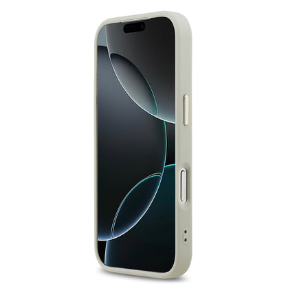 iPhone 17 Pro Kılıf DKNY Orjinal Lisanslı M-safe Şarj Özellikli 3D Yazılı Checkered Pattern Kapak