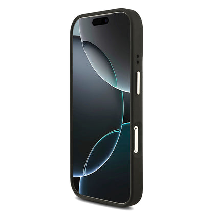 iPhone 17 Pro Kılıf Guess Orjinal Lisanslı 4G Büyük Metal Logolu Kalın Askılı Kapak