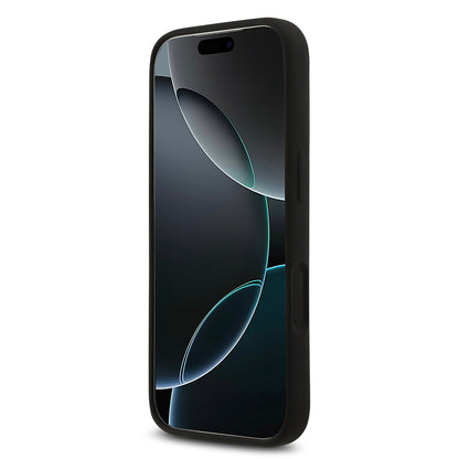 iPhone 17 Pro Kılıf Guess Orjinal Lisanslı Grained Yazı Logolu Kapak