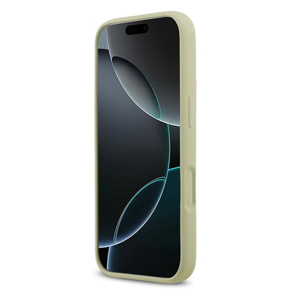 iPhone 17 Pro Kılıf Guess Orjinal Lisanslı Grained Yazı Logolu Kapak