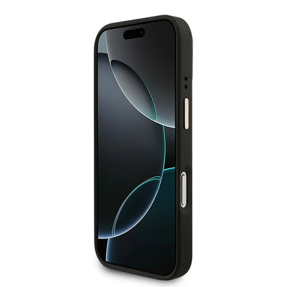 iPhone 17 Pro Kılıf Guess Orjinal Lisanslı M-safe Şarj Özellikli Askılı ve 4G Logo Kartlıklı Kapak