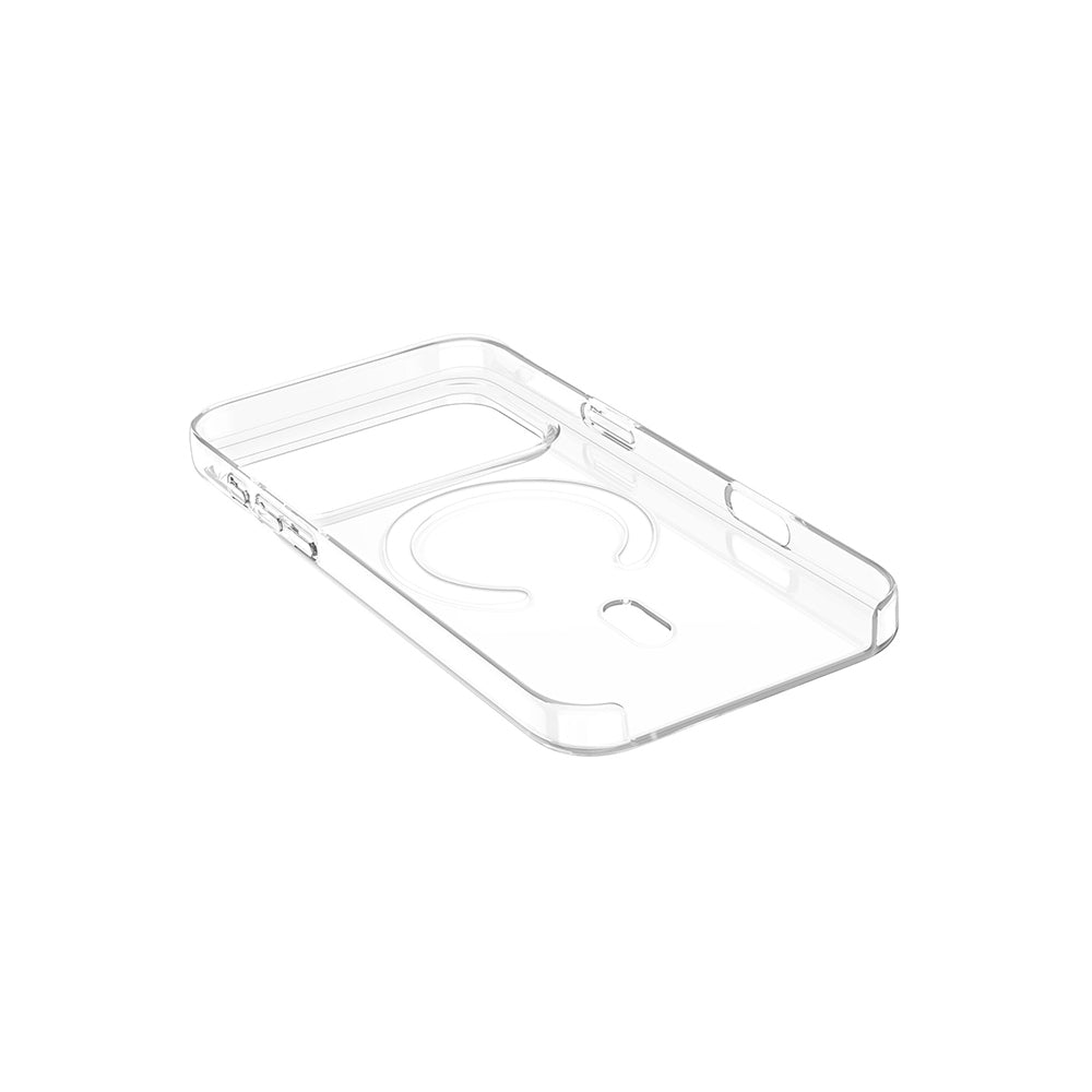 Apple iPhone 17 Pro Kılıf IC Çipli Zore Wireless Şarj Özellikli Şeffaf Orjin Kapak