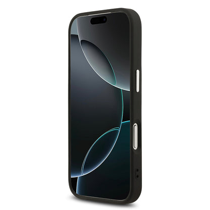 iPhone 17 Pro Kılıf Karl Lagerfeld Orjinal Lisanslı M-safe Şarj Özellikli Metal Kamera ve Buton Tasarımlı Choupette PU Deri Kapak