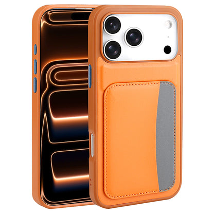 Apple iPhone 17 Pro Kılıf Kartlıklı Zore X-Kart Silikon Kapak