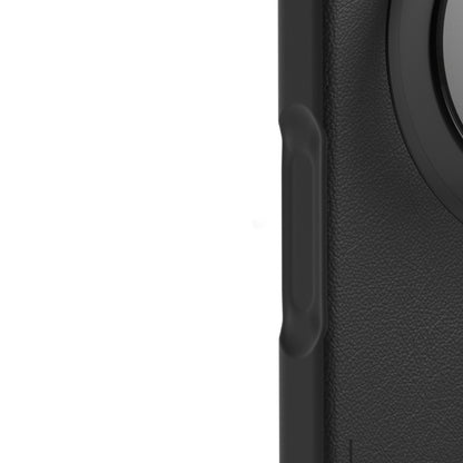 iPhone 17 Pro Kılıf M-safe Şarj Özellikli 360 Derece Standlı Basit Mat Deri Desenli Youngkit Tech Leather Serisi Kapak