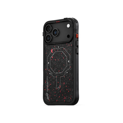 iPhone 17 Pro Kılıf M-safe Şarj Özellikli Airbag Tasarımlı Skinarma Vektor Kapak