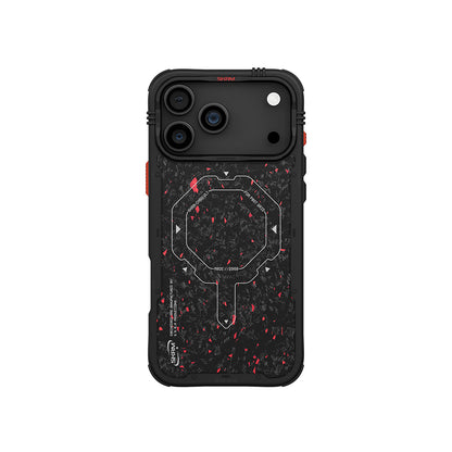 iPhone 17 Pro Kılıf M-safe Şarj Özellikli Airbag Tasarımlı Skinarma Vektor Kapak