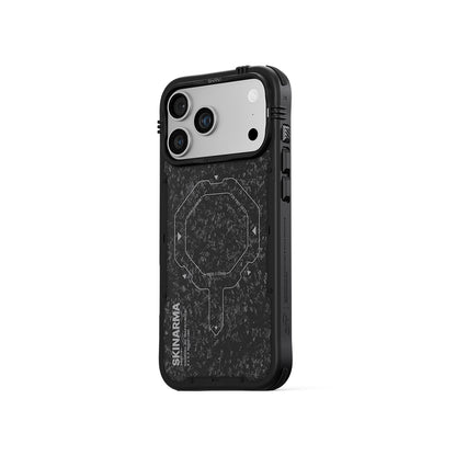 iPhone 17 Pro Kılıf M-safe Şarj Özellikli Airbag Tasarımlı Skinarma Vektor Kapak
