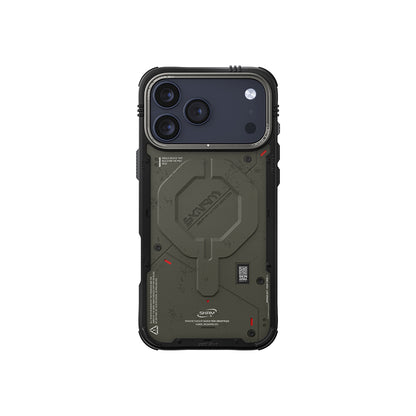 iPhone 17 Pro Kılıf M-Safe Şarj Özellikli Airbag Tasarımlı Skinarma Vigor Kapak