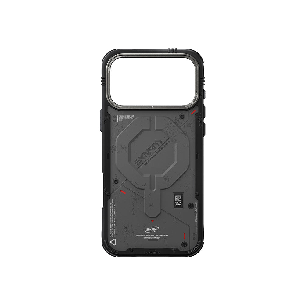 iPhone 17 Pro Kılıf M-Safe Şarj Özellikli Airbag Tasarımlı Skinarma Vigor Kapak