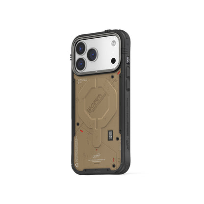 iPhone 17 Pro Kılıf M-Safe Şarj Özellikli Airbag Tasarımlı Skinarma Vigor Kapak