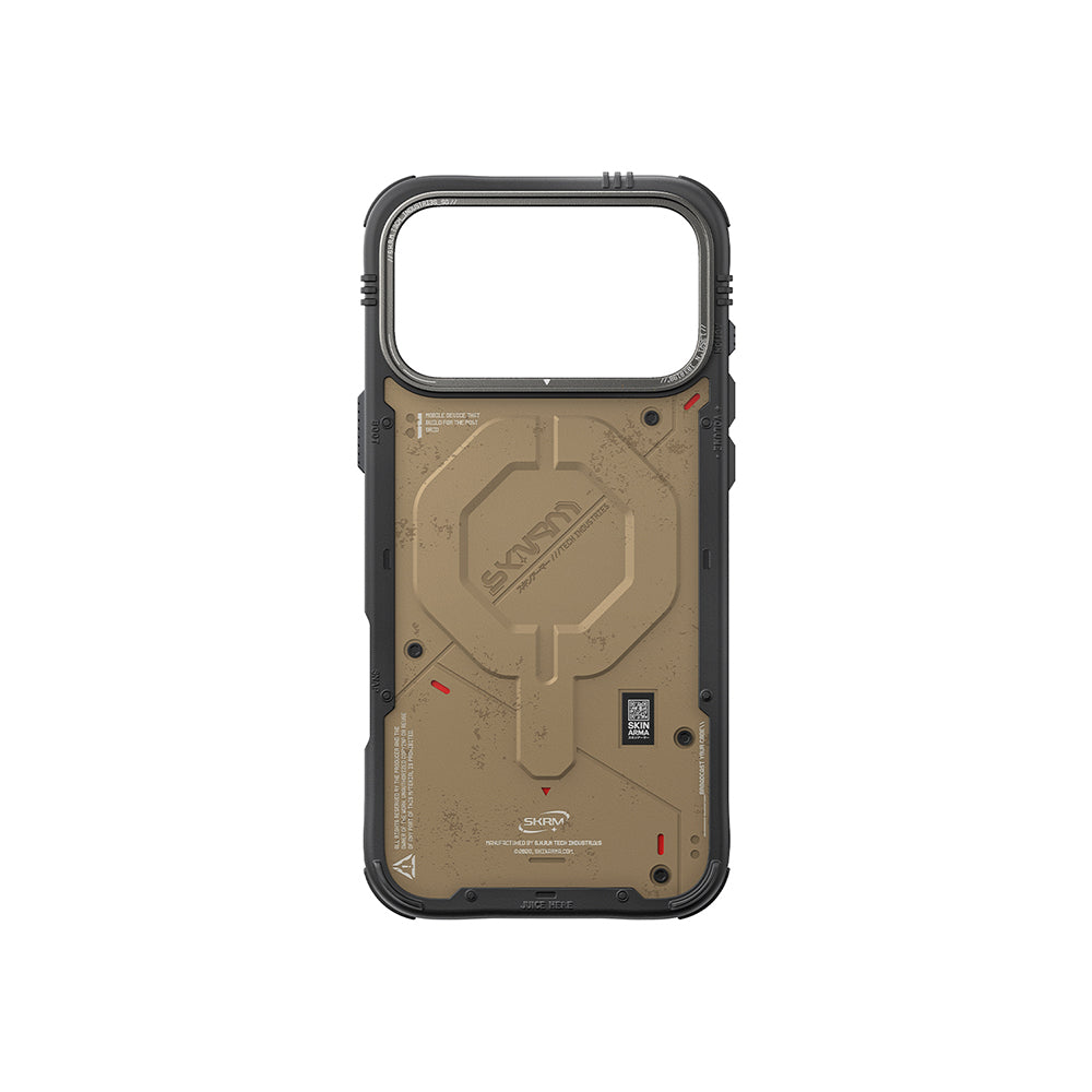 iPhone 17 Pro Kılıf M-Safe Şarj Özellikli Airbag Tasarımlı Skinarma Vigor Kapak