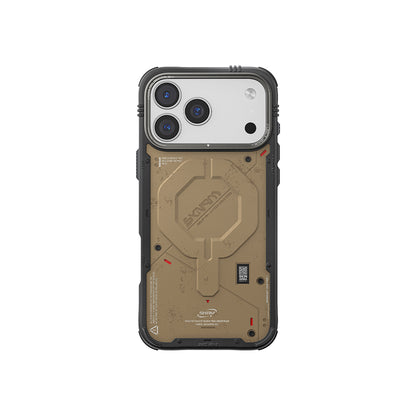 iPhone 17 Pro Kılıf M-Safe Şarj Özellikli Airbag Tasarımlı Skinarma Vigor Kapak