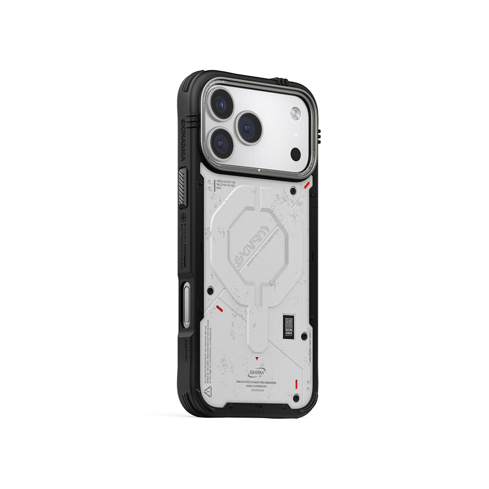iPhone 17 Pro Kılıf M-Safe Şarj Özellikli Airbag Tasarımlı Skinarma Vigor Kapak
