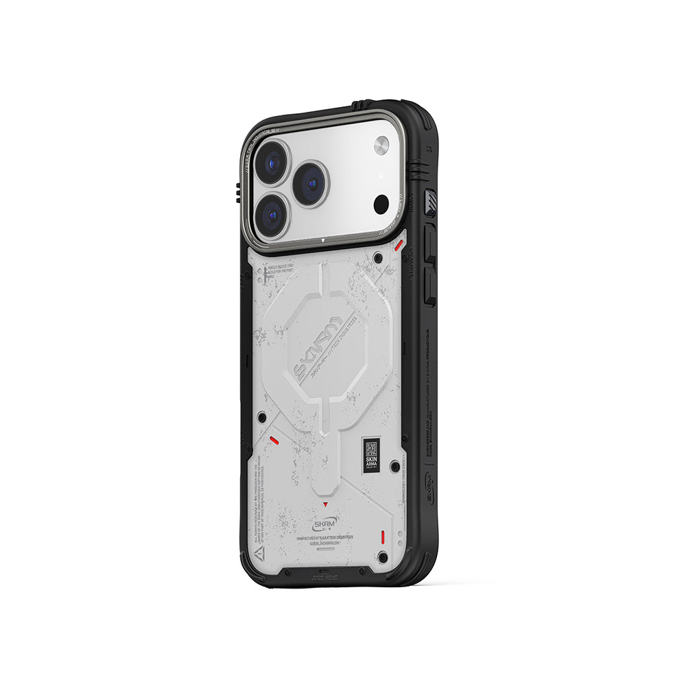 iPhone 17 Pro Kılıf M-Safe Şarj Özellikli Airbag Tasarımlı Skinarma Vigor Kapak