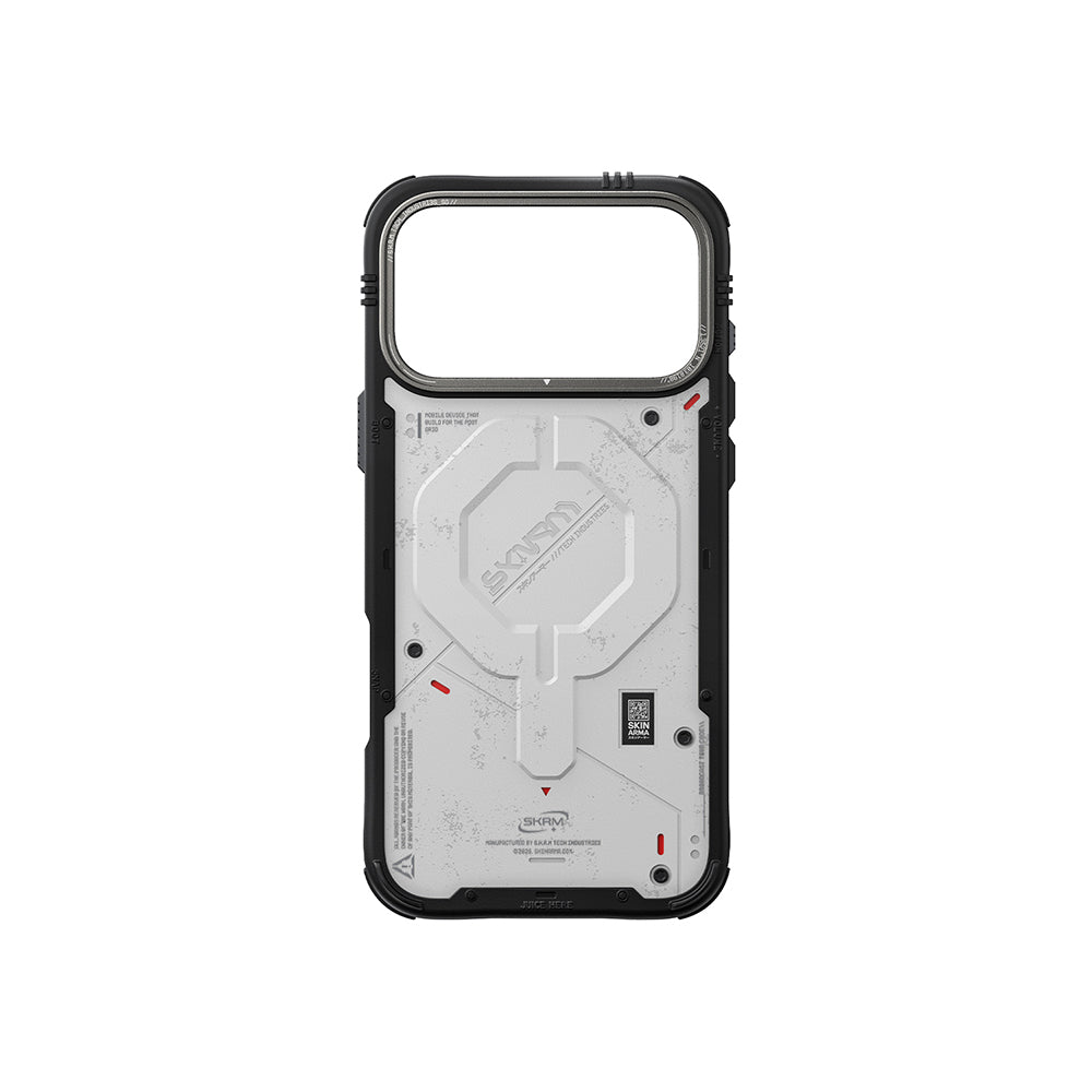 iPhone 17 Pro Kılıf M-Safe Şarj Özellikli Airbag Tasarımlı Skinarma Vigor Kapak