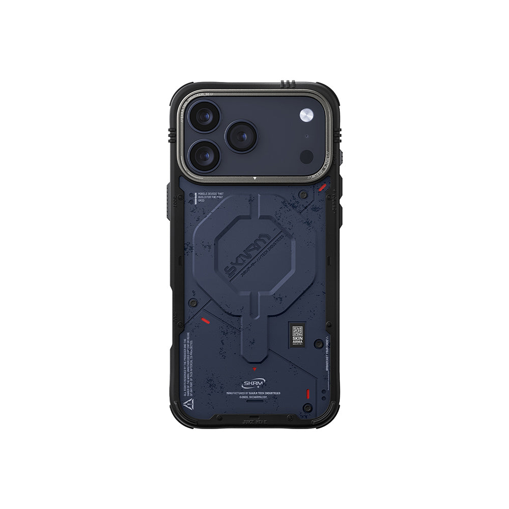 iPhone 17 Pro Kılıf M-Safe Şarj Özellikli Airbag Tasarımlı Skinarma Vigor Kapak