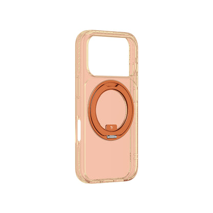 iPhone 17 Pro Kılıf M-Safe Şarj Özellikli Airbag Tasarımlı Standlı AmazingThing Titan Pro MagSpin Kapak