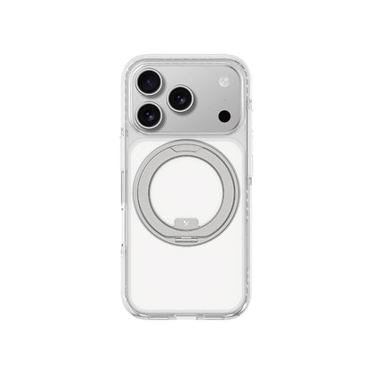 iPhone 17 Pro Kılıf M-Safe Şarj Özellikli Airbag Tasarımlı Standlı AmazingThing Titan Pro MagSpin Kapak