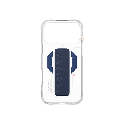 iPhone 17 Pro Kılıf M-Safe Şarj Özellikli Airbag Tasarımlı Standlı Skinarma Haxa Kapak