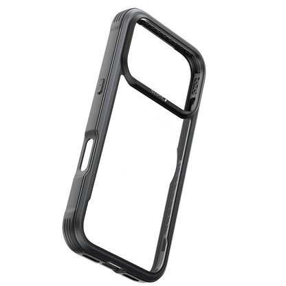 iPhone 17 Pro Kılıf M-safe Şarj Özellikli Airbagli Raptic Shield Serisi Şeffaf Arka Yüzey Kapak