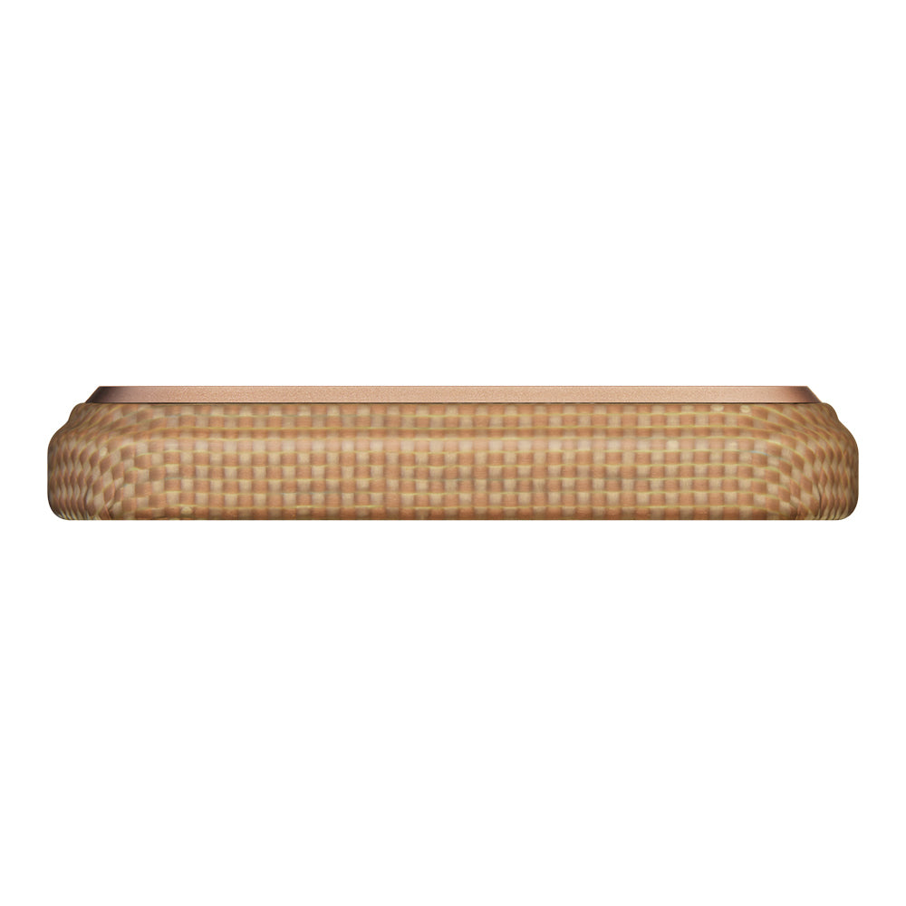 iPhone 17 Pro Kılıf M-safe Şarj Özellikli Aramid Fiber Pitaka Glints of Gold Ultra Slim Serisi Kapak