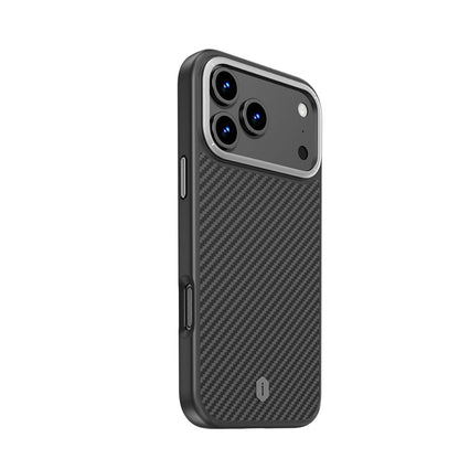 iPhone 17 Pro Kılıf M-safe Şarj Özellikli Aramid Fiber Wiwu Defense Ultra Serisi DCC-205 Kapak