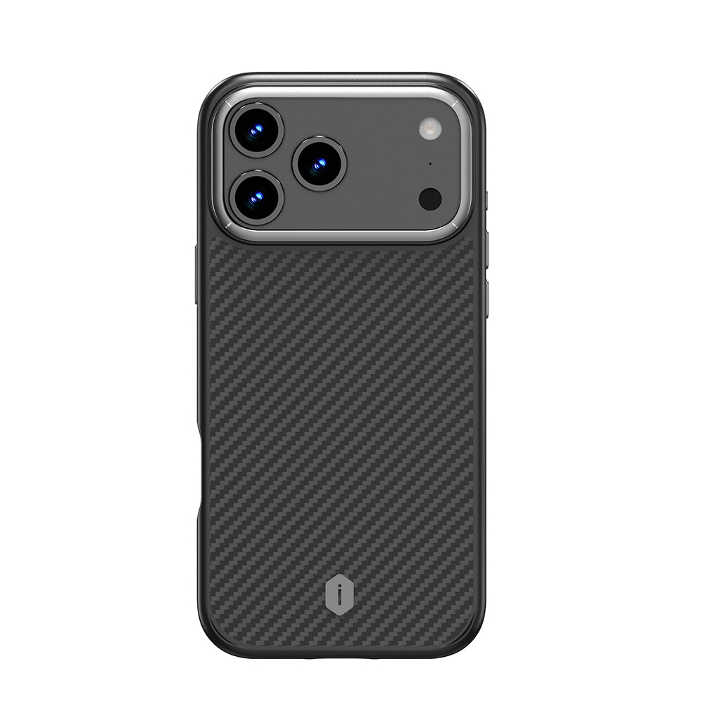 iPhone 17 Pro Kılıf M-safe Şarj Özellikli Aramid Fiber Wiwu Defense Ultra Serisi DCC-205 Kapak