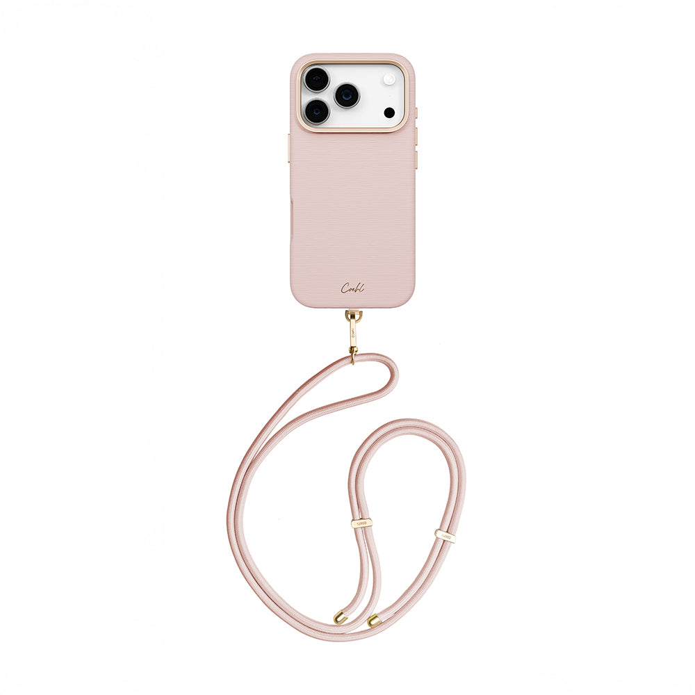 iPhone 17 Pro Kılıf M-safe Şarj Özellikli Askı İpli Coehl Mirelle Kapak