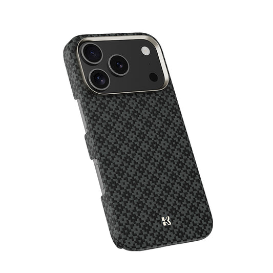 Apple iPhone 17 Pro Kılıf M-Safe Şarj Özellikli Benks ArmorAir ArmorGrid Serisi Kevlar Kapak