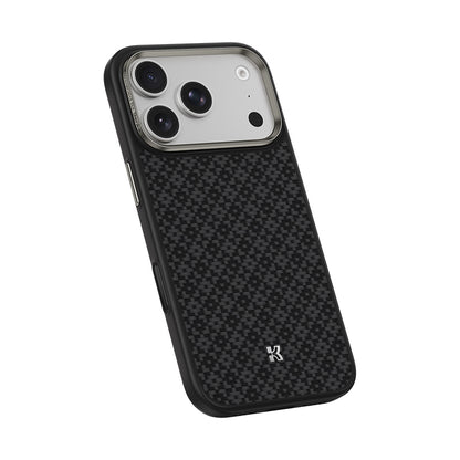 Apple iPhone 17 Pro Kılıf M-Safe Şarj Özellikli Benks ArmorPro ArmorGrid Serisi Kevlar Kapak