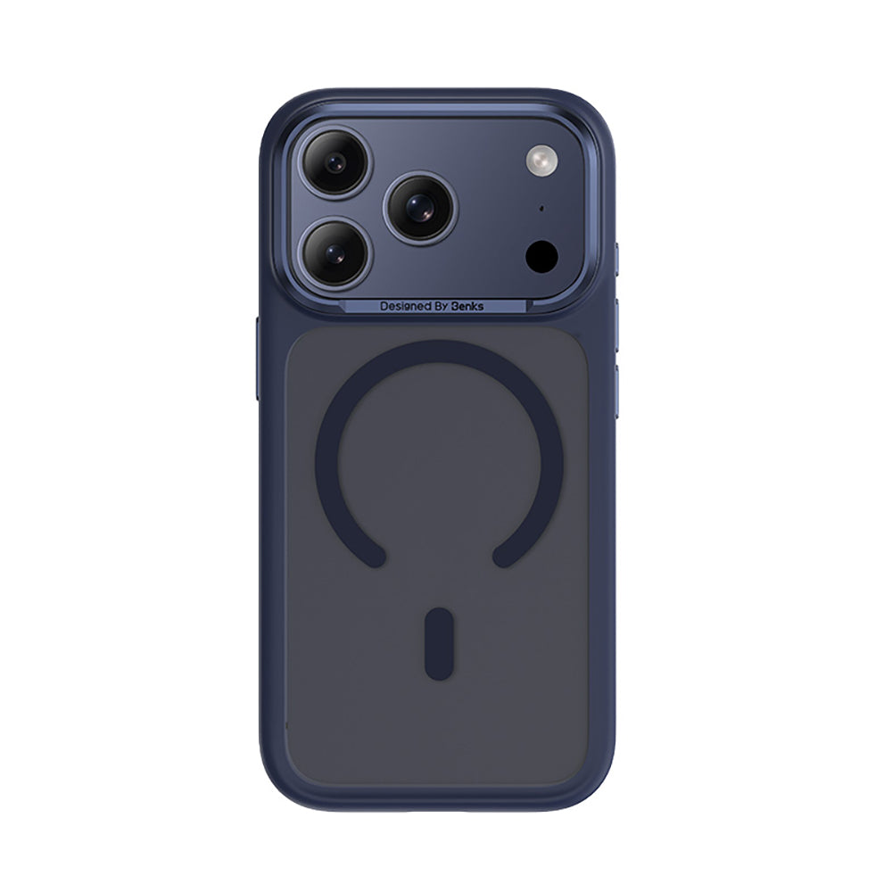 iPhone 17 Pro Kılıf M-Safe Şarj Özellikli Benks Mist C-Magnet Kapak