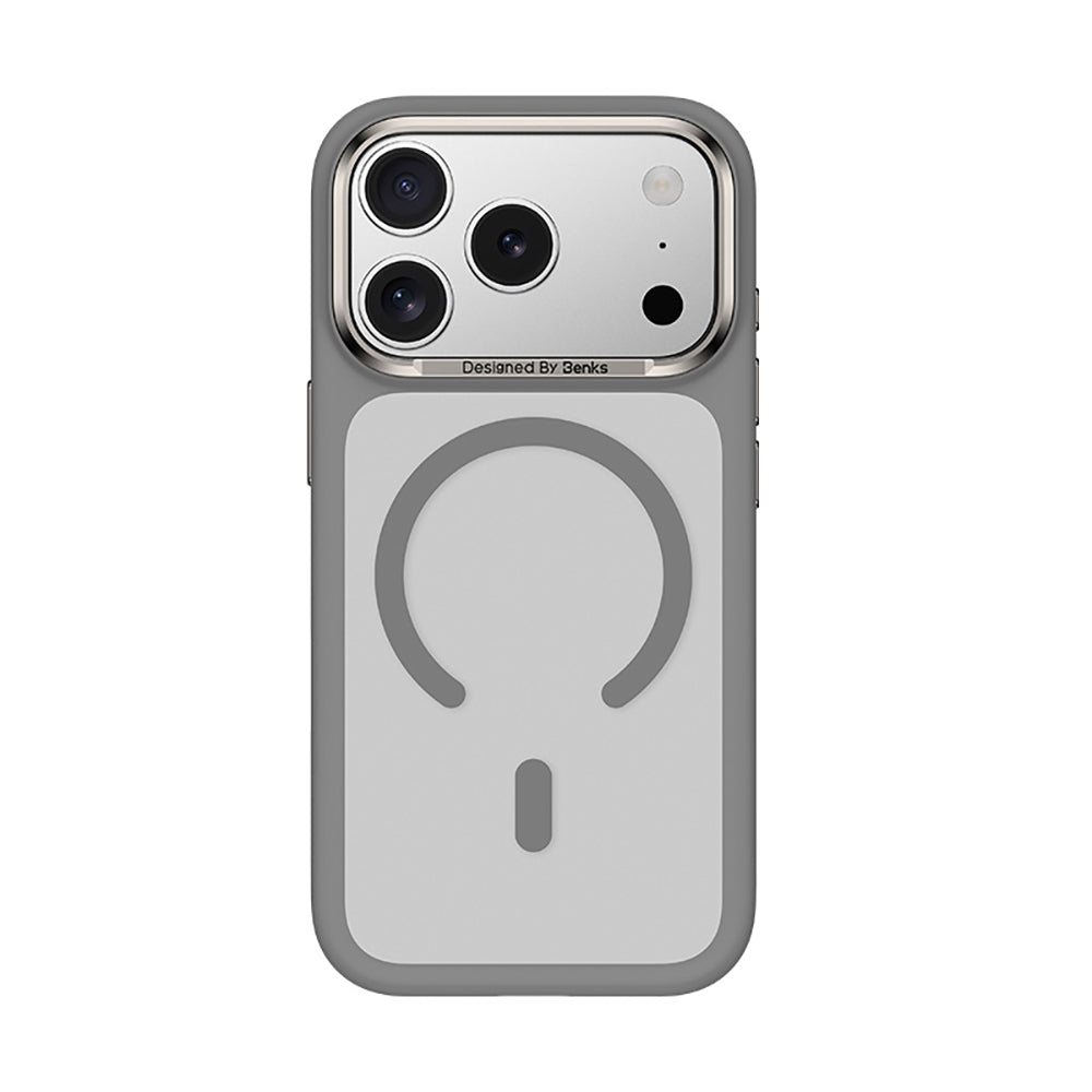 iPhone 17 Pro Kılıf M-Safe Şarj Özellikli Benks Mist C-Magnet Kapak