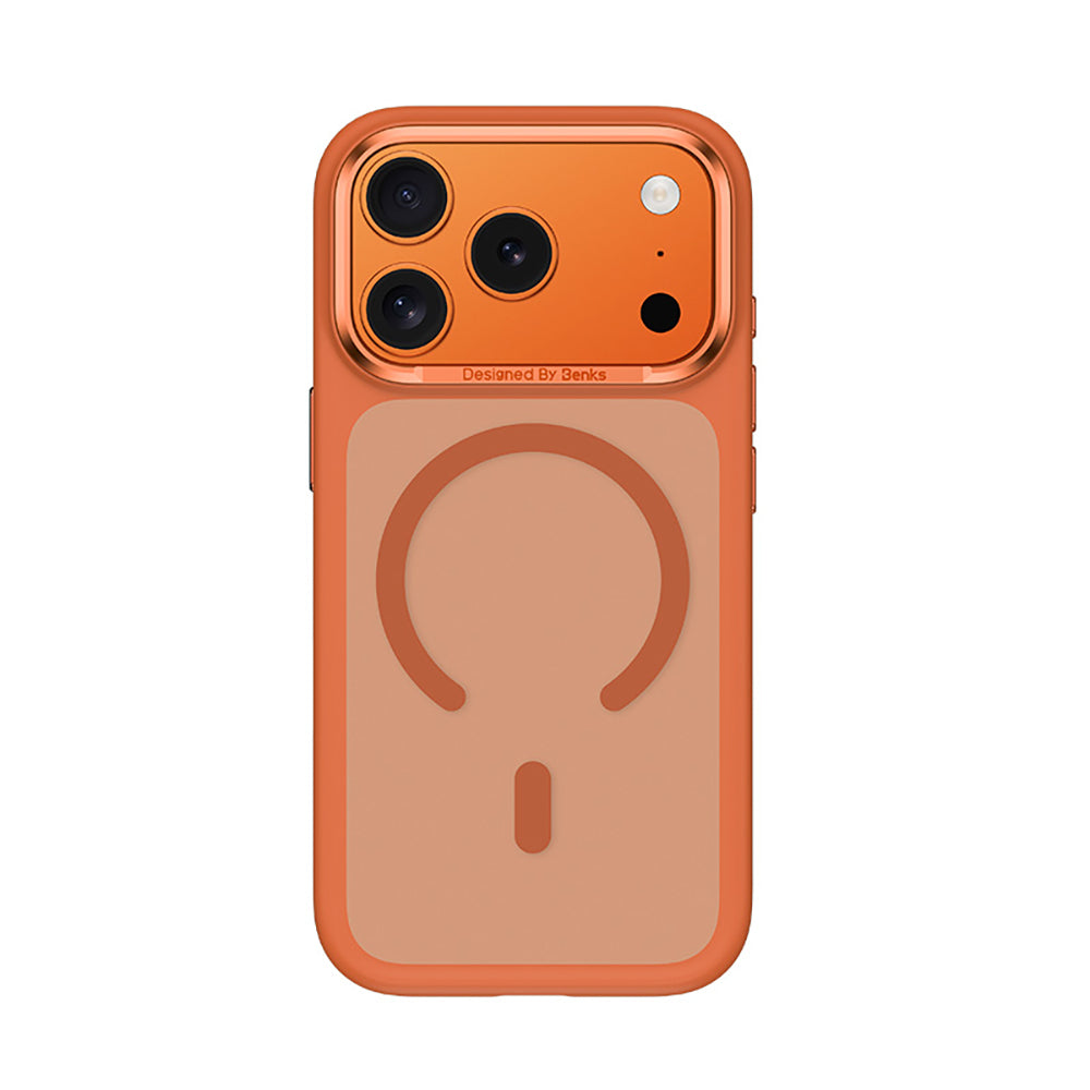iPhone 17 Pro Kılıf M-Safe Şarj Özellikli Benks Mist C-Magnet Kapak