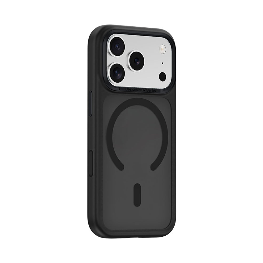 iPhone 17 Pro Kılıf M-Safe Şarj Özellikli Benks Mist C-Magnet Kapak