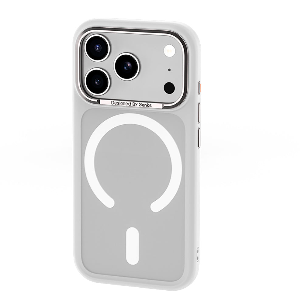 iPhone 17 Pro Kılıf M-Safe Şarj Özellikli Benks Mist C-Magnet Kapak