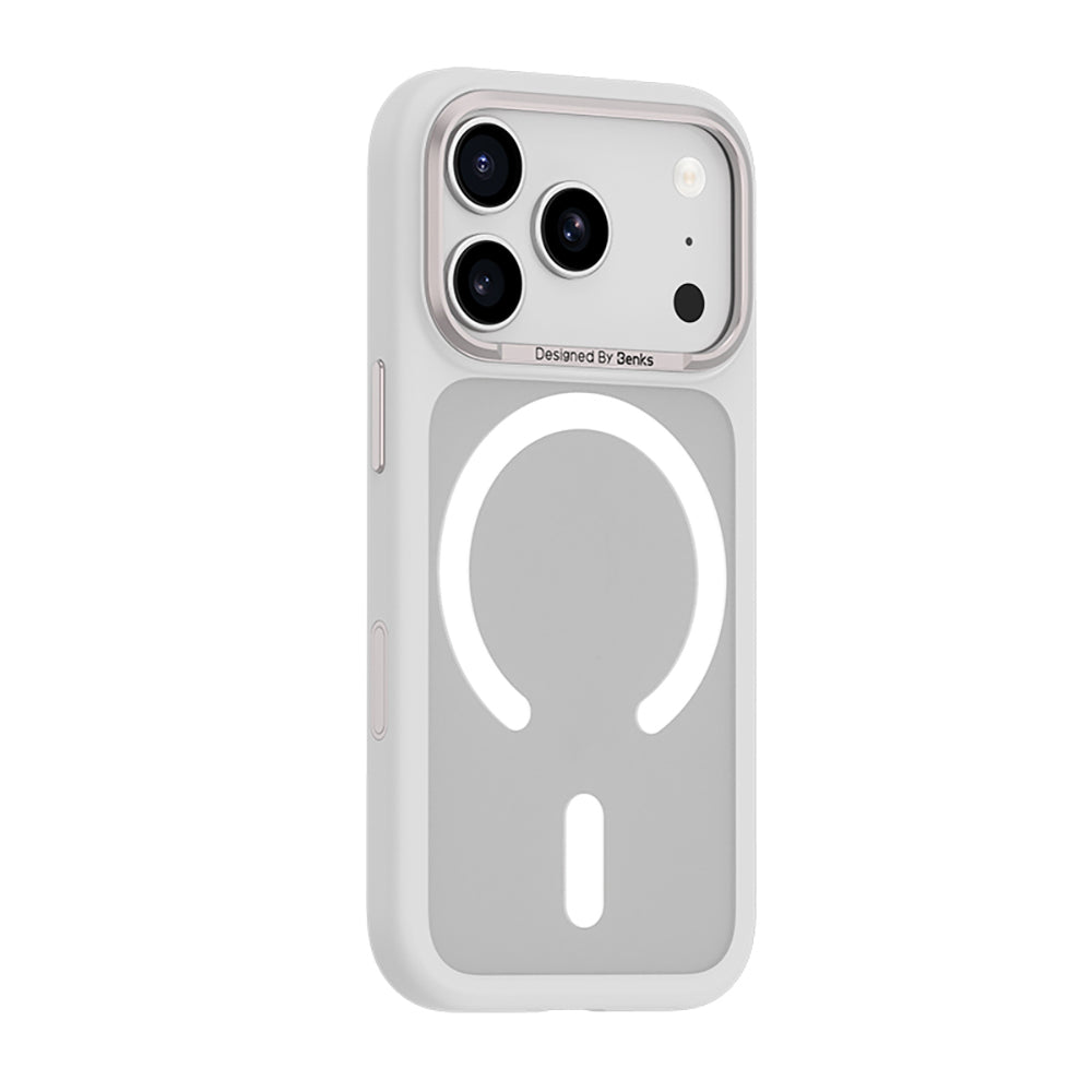 iPhone 17 Pro Kılıf M-Safe Şarj Özellikli Benks Mist C-Magnet Kapak