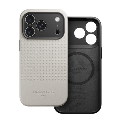 Apple iPhone 17 Pro Kılıf M-safe Şarj Özellikli Deri Dokulu Native Union 2025 Active Serisi Kapak