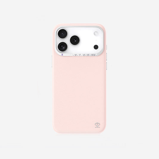 Apple iPhone 17 Pro Kılıf M-safe Şarj Özellikli Deri Tasarımlı Pynana Starry Serisi Kapak