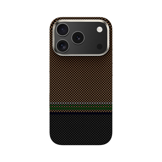 iPhone 17 Pro Kılıf M-safe Şarj Özellikli Karbon Fiber Tasarımlı Benks Prestige ArmorPro Kevlar Kapak