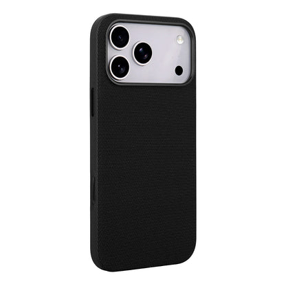 Apple iPhone 17 Pro Kılıf M-Safe Şarj Özellikli Kumaş Tasarımlı Zore Miami Sert PC Kapak