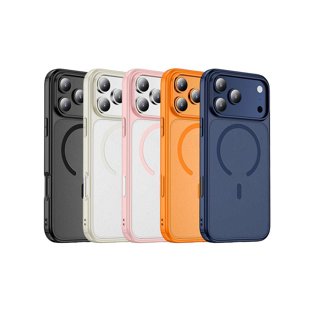 iPhone 17 Pro Kılıf M-safe Şarj Özellikli Mat Arka Yüzey Wlons Lola Kapak