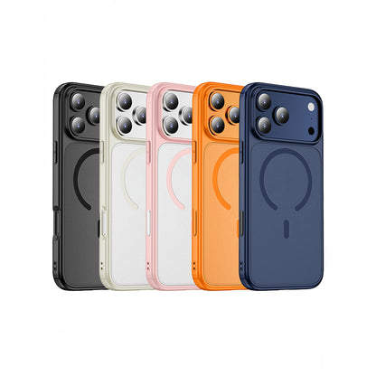 iPhone 17 Pro Kılıf M-safe Şarj Özellikli Mat Arka Yüzey Wlons Lola Kapak