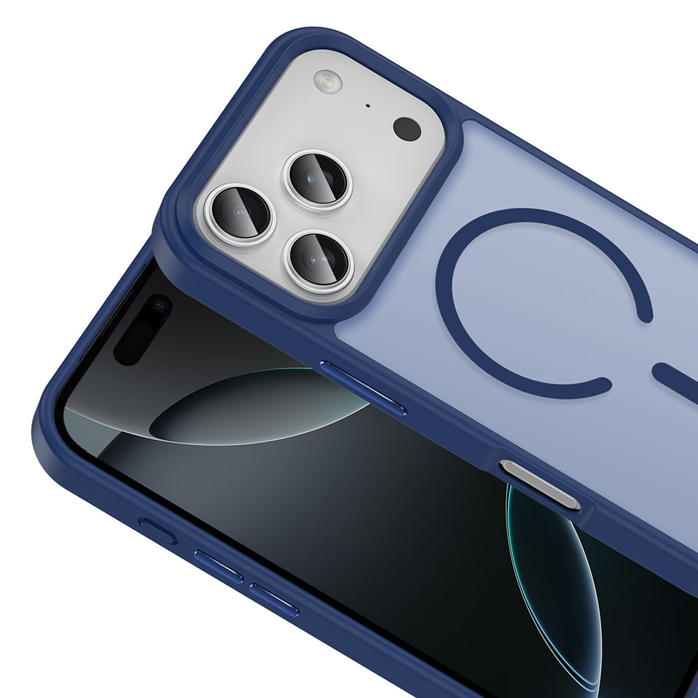 Apple iPhone 17 Pro Kılıf M-safe Şarj Özellikli Mat Arka Yüzey Zore Sio Kapak
