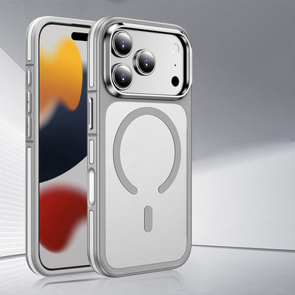 iPhone 17 Pro Kılıf M-safe Şarj Özellikli Mat Görünümlü Wlons Vevo Kapak
