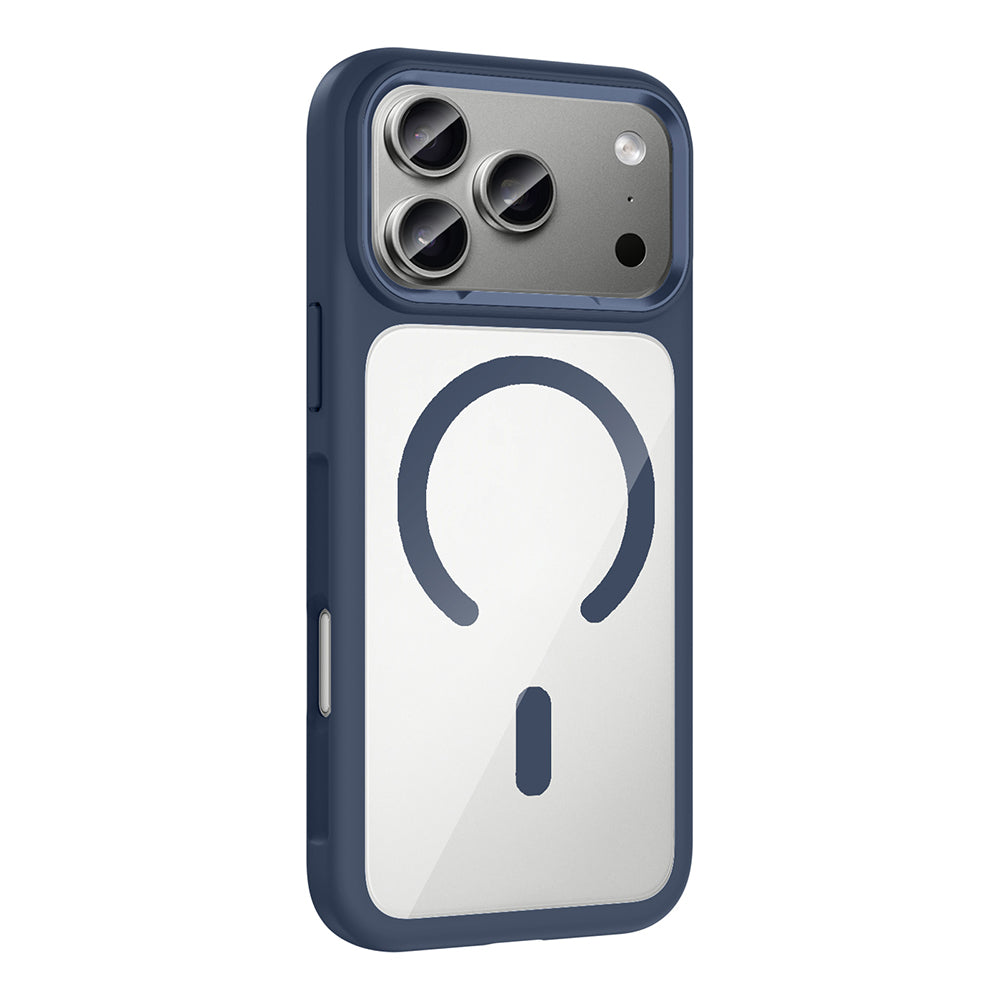 Apple iPhone 17 Pro Kılıf M-Safe Şarj Özellikli Metal Kamera Çerçeveli Zore Tiko Kapak