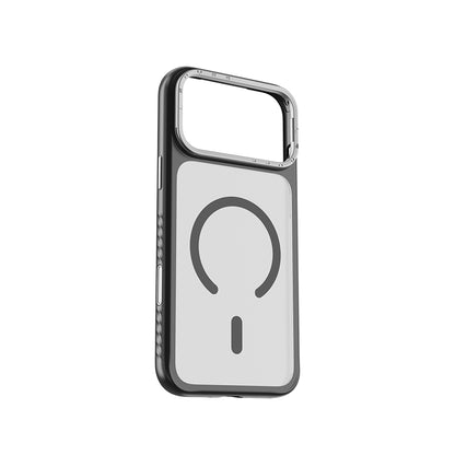 iPhone 17 Pro Kılıf M-safe Şarj Özellikli Metal Kamera Standlı Lenyes CK226 PC Kapak