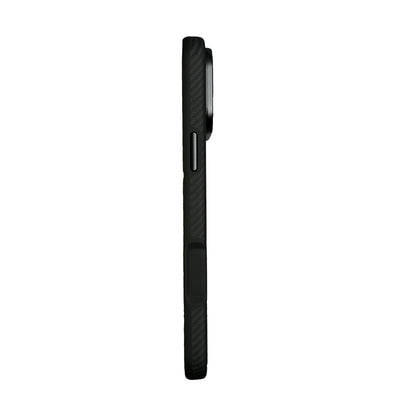 Apple iPhone 17 Pro Kılıf M-safe Şarj Özellikli Mohseven 600D Aramid Fiber Kapak