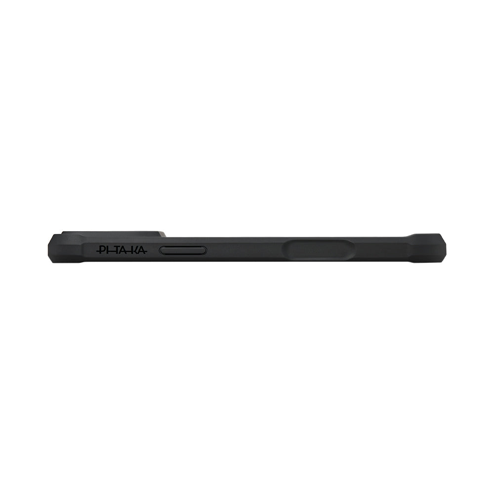 iPhone 17 Pro Kılıf M-safe Şarj Özellikli Pitaka Aramid Pro Guard Serisi Black-Gray Kapak