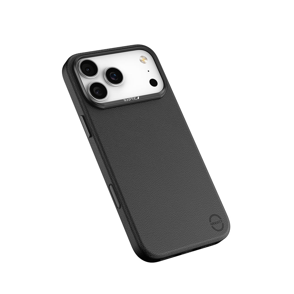 iPhone 17 Pro Kılıf M-Safe Şarj Özellikli Polimerik Deri Raptic Urban Nano Kapak